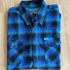 Dixon Aurora XLT Plaid Button-Up Shirt